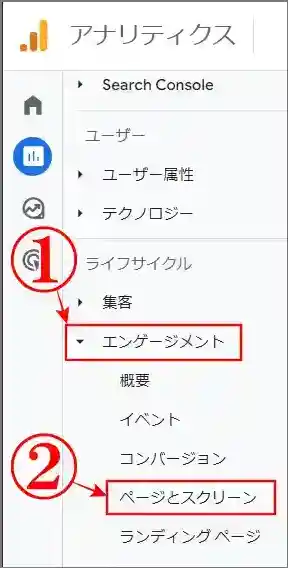 PV数順を日本語のタイトルで表示はエンゲージメントとページとスクリーン