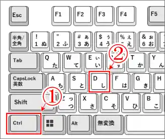 ブックマークのショートカット