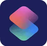 iPhoneの標準アプリのショートカットアイコン