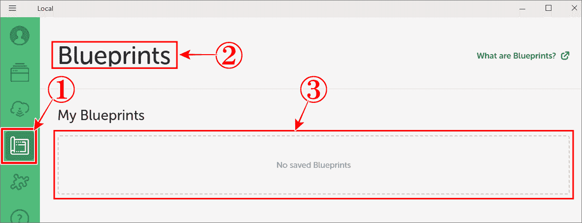 LocalのBlueprintの保存場所